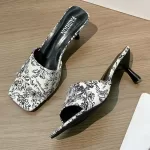 Butterfly With Medium Heels Women's Sandals On Sale Designer Comfort Summer Korea Cheap Liquidation Low Price Vip Ladies Shoes
