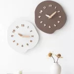 Modern Movement Desk Tabletop Wall Silent Non-Ticking Office Battery Sweep Minimalist Quartz Clock Operated Decorative Use