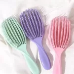 Hair Thick Hairs Care Hairbrush Hair Brushes Octopus Hairbrush Pink Massage Detangler Brush for Curly Styling Tool Wholesale