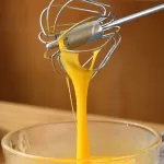 Semi Automatic Whisk Hand Push Whisk Blender For Home Wooden Handle Rotating Semi-Automatic Eggbeater For Whisking Frothing And