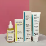 Korea NIDA Skin Care Kit - Ultimate Moisturizing Cream, Retinol Probiotic Eye Cream, TXA Renewal Essence, For All Skin Types