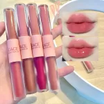Double Head Lip Glaze Mirror Jelly Lipstick Matte Mist Lips Mud Lasting Moisturizing Lip Gloss Tint Korea Makeup Women Cosmetic