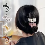Korea Plastic Hair Claw 3 Tines Crab for Hair Simple Plain Hairpin for Women Casual Summer Hair Device Tools Strong Bit Force