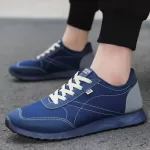 Men's sneakers Retro jogging breathable canvas shoes outdoor hiking Running shoes