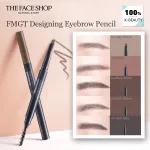 THE FACE SHOP FMGT Designing Eyebrow Pencil,Fine Pigment Core,Hair-Like Strokes,Smooth & Easy Application,K-Beauty,Korean Makeup