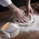 Butter Stir Cut Dough Scraper Handheld Blender Cake Flour Mixer Baking Mixing Tool Stainless Steel Kitchen Pastry
