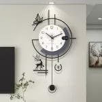 Modern Wall Clocks Art Minimalist Wall Clocks Decoration Elegant Clock Living Room Silent Mechanism Watch Luxury Home Ornaments