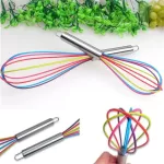 8/10/12inchManual Egg Beater Stainless Whisk Kitchen Wire Balloon Whisk Milk Egg Beater Egg Mixing Mixer Tools
