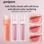 K-Beauty Over Blur Tint: weightless matte lipstick Soft focus, long-lasting, non-sticky and mask-friendly, no white film.