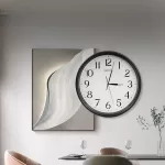 Japanese Silent Wall Clock | Oversized Luxury Timepiece with Minimalist Design, Modern Home Decor & Noise-free Mechanism