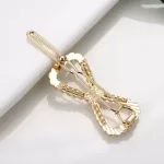 Jewelry Accessories Barrettes Hair Styling Bobby Pins Geometric Hairpins Star Heart Hair Pins Metal Hairclips Knot Hair Clip