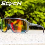 SCVCN Cycling Sunglasses Men MTB Road Driving Bike Glasses Outdoor Sports Women Bicycle Cycling UV400 Protective Glasses New