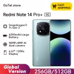 【Brand+】 Xiaomi Redmi Note 14 Pro+ 5G Smartphone 200MP AI camera Snapdragon® 7s Gen 3 120W HyperCharge 6.67 AMOLED display